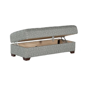 Bellona USA Tahoe Fabric Storage Ottoman