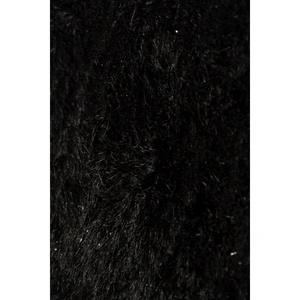 Chandra Mercury Polyester Round Handmade Rug, 7'9-inch, Black