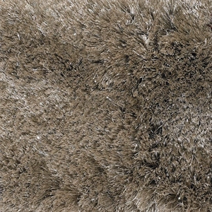 Chandra Mercury Polyester Round Handmade Rug, 7'9-inch, Beige