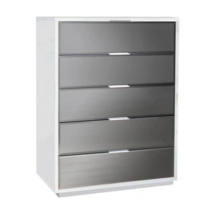 Sharelle Furnishings Mera Lacquer Chest, White