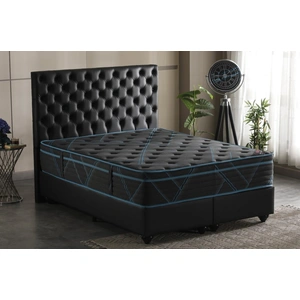 Casamode Merlot Silver Fabric Mattress, Silver