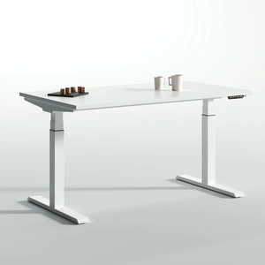 Actiu Mobility Step Melamine Sit-Stand Office Single Desk