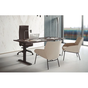 Actiu Mobility Step Melamine Sit-Stand Office Managerial Desk