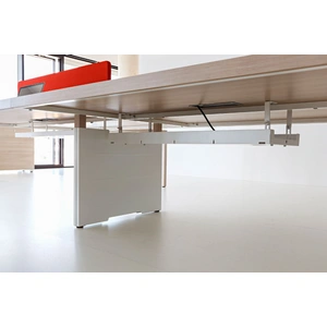 Actiu Prisma Melamine Rectangular 4 Person Office Desk