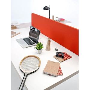 Actiu Sewn Edge Fabric Fixed Divider Screen