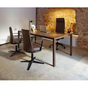 Actiu Prisma Melamine Rectangular Single Office Desk