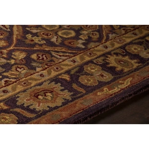 Chandra Metro Wool Handmade Rug, Brown/Yellow/Green/Beige