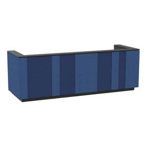 NARBUTAS Domino 126-inch Reception Desk, Color Combination 1