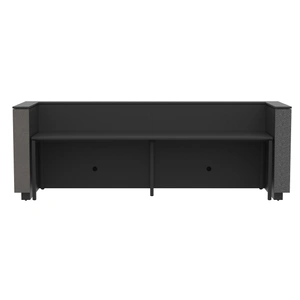 NARBUTAS Domino 126-inch Reception Desk, Color Combination 4