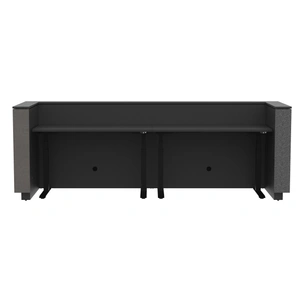 NARBUTAS Domino 126-inch Reception Desk, Color Combination 4
