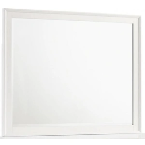 New Classic Furniture SM Andover Wood Mirror, White