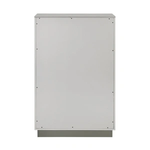 Galaxy Home Furnishings Mist Wood Chest w/5 Drawers, White