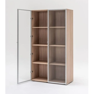 MDD Office Furniture Mito Office Cabinet w/Glass Doors
