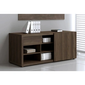 MDD Office Furniture Mito Office Managerial Cabinet w/Lockable Drawer & Sliding Door