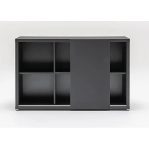 MDD Office Furniture Mito Office Managerial Cabinet w/Sliding Matt Finish Door