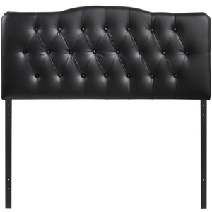 Modway Furniture Annabel Queen Vinyl Headboard, Black