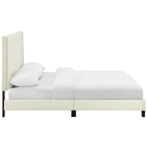 Modway Furniture Melanie Tufted Button Velvet Platform Bed