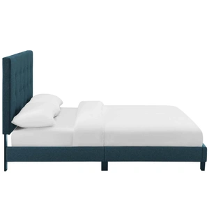 Modway Furniture Melanie Tufted Button Fabric Platform Bed