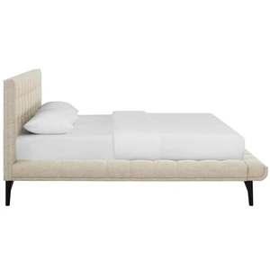 Modway Furniture Julia Biscuit Tufted Fabric Queen Size Platform Bed