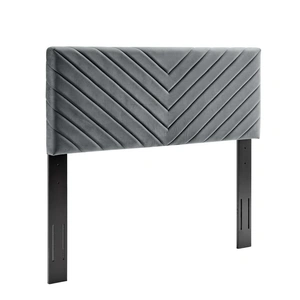 Modway Furniture Alyson Angular Channel Tufted Performance Velvet Headboard