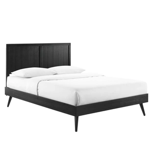 Modway Furniture Alana Wood Platform Bed With Splayed Legs