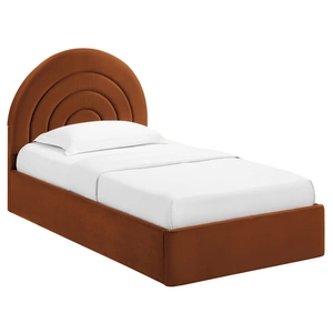 Modway Furniture Solana Arched Performance Velvet Platform Bed