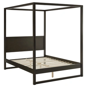 Modway Furniture Alva Wood Canopy Platform Bed