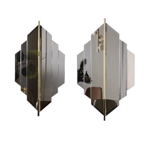 Bellona USA Montego Buffet Mirror, Montego Walnut
