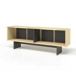 NARBUTAS Move&Lead Wall Fixed Storage Pedestal w/2 Drawers