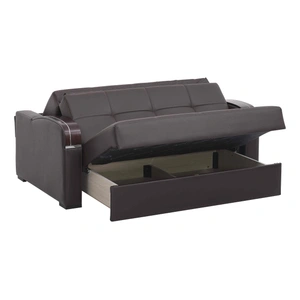 Casamode Sleep Plus PU Convertible Loveseat