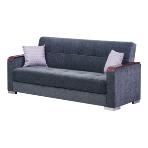 Empire Furniture, USA Munich Fabric Storage Sleeper Living Room Set, Grey