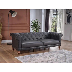 Bellona USA Muse PU Sleeper Living Room Set, Muse Grey