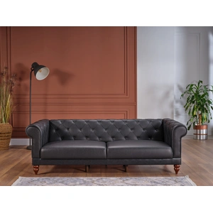 Bellona USA Muse PU Sleeper Sofabed, Muse Grey