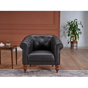 Bellona USA Muse PU Armchair in Muse Grey