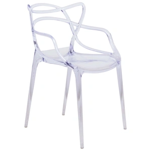 LeisureMod Milan Plastic Dining Chair
