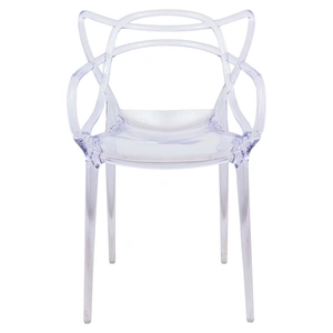LeisureMod Milan Plastic Dining Chair