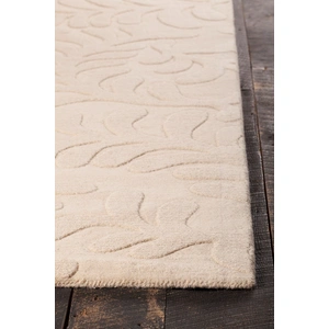 Chandra Mystica Wool Handmade Rug, White