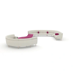 NARBUTAS Arcipelago 19-seater Modular Lounge Seating