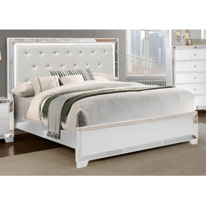 Bella Furniture SM Nella Wood/Fabric Bedroom Set