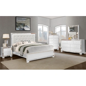 Bella Furniture SM Nella Wood/Fabric Bed
