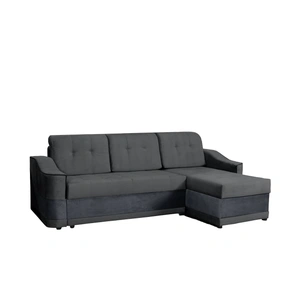 Skyler Furniture Nemo L-Shaped Fabric Convertible Storage Sofa