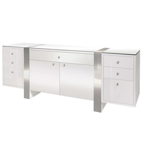 Sharelle Furnishings Nero Credenza