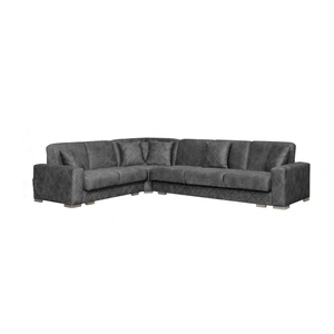 Skyler Furniture Norman L-Shaped Fabric Convertible Storage Sectional Sofa