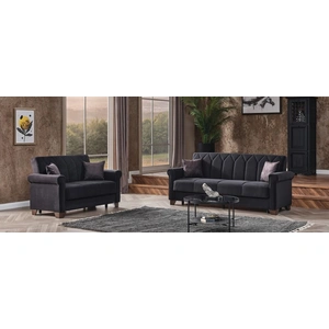 Casamode Nova Microfiber Convertible Living Room Set