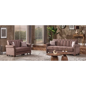 Casamode Nova Microfiber Convertible Living Room Set