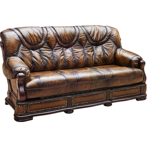 ESF Furniture Oakman Leather/Eco-Leather Living Room Set