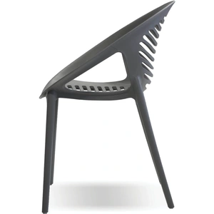 Mobital Gravely Polypropylene Lounge Chair (Set of 4)