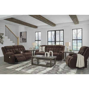 Ashley Furniture Observation Fabric Recliner Living Room Set