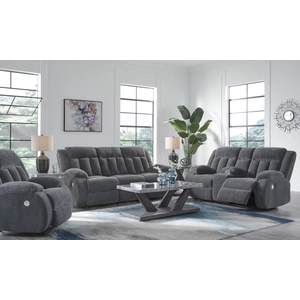 Ashley Furniture Observation Fabric Recliner Living Room Set