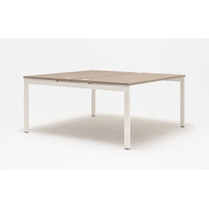 MDD Office Furniture Ogi U Office Straight 2-Desk Bench